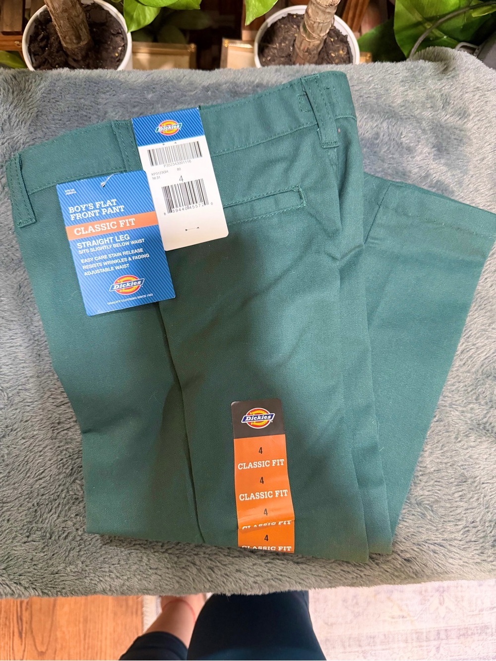 Dickies- Boys Classic Fit Straight Leg Pants